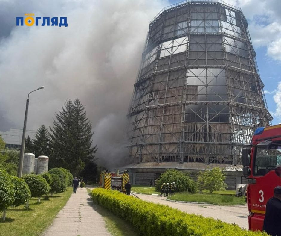 На Білоцерківській ТЕЦ сталася масштабна пожежа (ФОТО) На Білоцерківській ТЕЦ сталася масштабна пожежа (ФОТО) - зображення